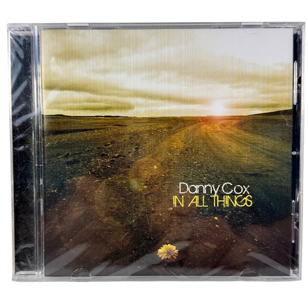 Danny Cox In All Things CD Album 2009 Worship‎ Praise Music Sealed New